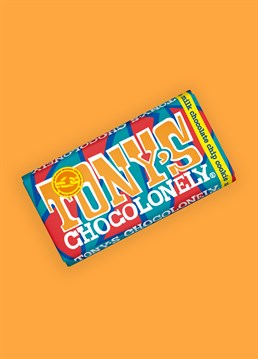 <ul><li>There&rsquo;s a new kid on the block! </li><li>Milk chocolate chip cookie 32% </li><li>180g of deliciousness </li><li>100% slave free product </li><li>Suitable for vegetarians </li></ul><p>Recently launched in the UK, Tony's are crazy about chocolate and serious about people. This is why the Dutch company's main mission is to produce 100% slave free and Fairtrade (seriously yummy) chocolate! <br /><br />The latest edition to the Tony&rsquo;s fam, this dreamy milk chocolate bar is filled with chocolate chip cookie pieces and chunks of dark chocolate and is as irresistible as it looks &ndash; not to mention the seriously jazzy new wrapping! A great gift for any occasion, you really can&rsquo;t go wrong with this one! <br /><br />Please be aware that this chocolate contains wheat, milk and soya and may contain traces of eggs, peanuts and tree nuts. </p>